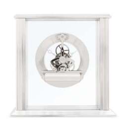 Acctim Vermont Silver Mantel Clock - thumbnail 5