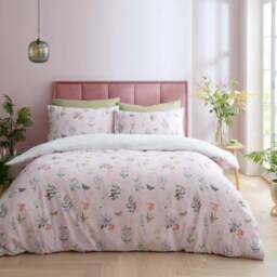 RHS x Catherine Lansfield Enchanted Butterfly Garden Duvet Cover & Pillowcase Set - thumbnail 3