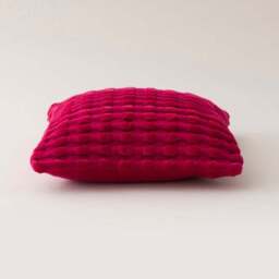 Velvet Looped Square Cushion - thumbnail 4