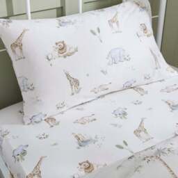 Pack of 2 Savannah 100% Cotton Fitted Sheets - thumbnail 4