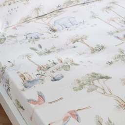 Pack of 2 Savannah 100% Cotton Fitted Sheets - thumbnail 3