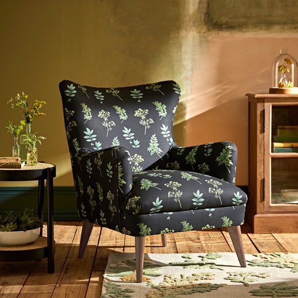 Marlow Armchair, Marsh Botanical Print - image 1