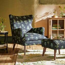Marlow Armchair, Marsh Botanical Print - thumbnail 4