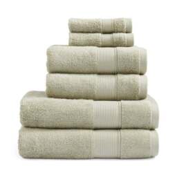 Ultra Soft 100% Cotton 6 Piece Towel Bale - thumbnail 3