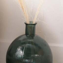 Round Bottle Glass Vase - thumbnail 2
