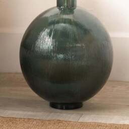 Round Bottle Glass Vase - thumbnail 3