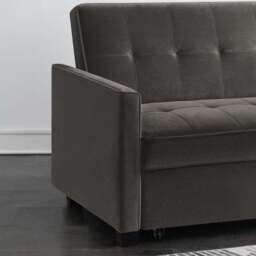 Summer Velvet 2 Seater Sofa Bed - thumbnail 2