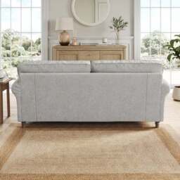 Flori Soft Chenille 3 Seater Sofa - thumbnail 3