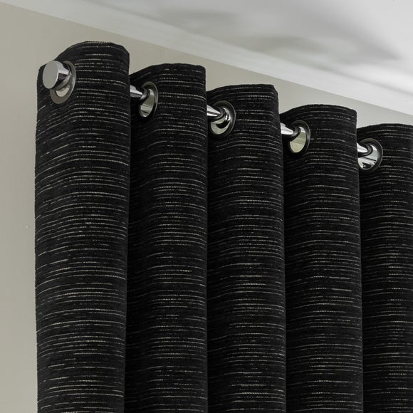 Hemmingway Chenille Eyelet Curtains - image 1
