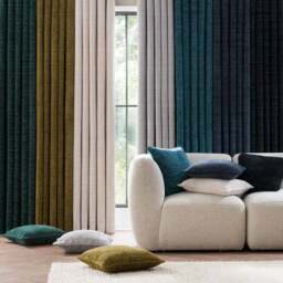 Hemmingway Chenille Eyelet Curtains - thumbnail 4