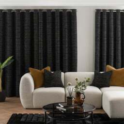 Hemmingway Chenille Eyelet Curtains - thumbnail 5