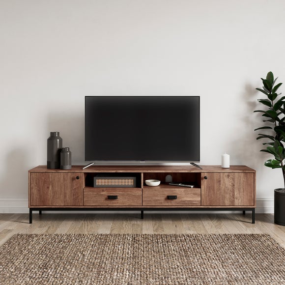 "Fulton Pine Extra Wide TV Unit for TVs up to 80""" - image 1