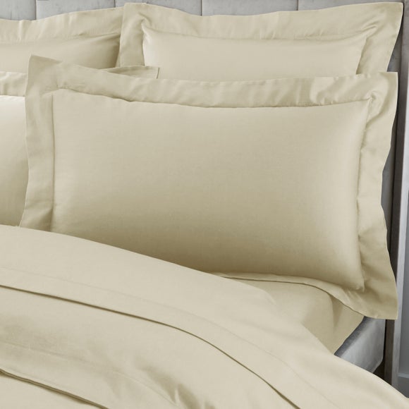Hotel 230 Thread Count 100% Cotton Sateen Oxford Pillowcase - image 1