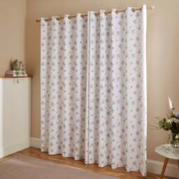 Hailey Ditsy Blackout Eyelet Curtains - thumbnail 6