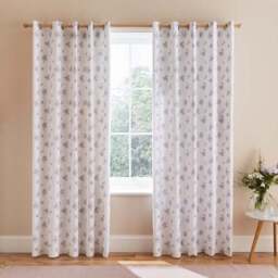 Hailey Ditsy Blackout Eyelet Curtains - thumbnail 5
