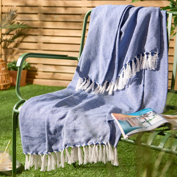 Furn. Dessa Throw Blanket 130cm x 180cm - image 1