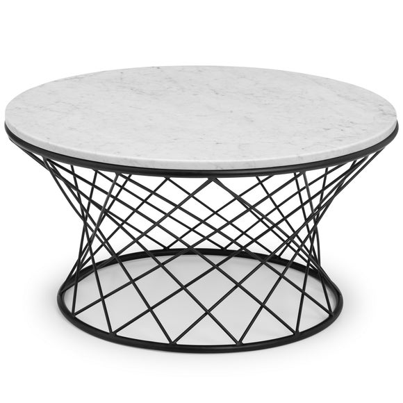 Trevi Real Marble Coffee Table - image 1