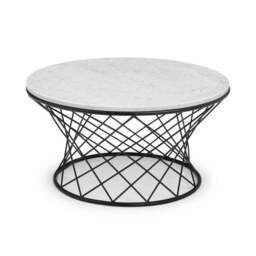 Trevi Real Marble Coffee Table - thumbnail 3