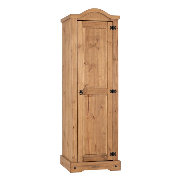 Corona Single Wardrobe, Pine - image 1