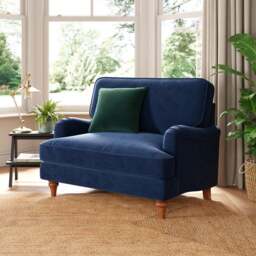 Beatrice II Matte Velvet Snuggle Chair
