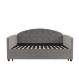 Aspen Velvet Daybed with Trundle - thumbnail 4