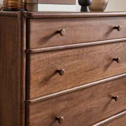 Elma 4 Drawer Chest, Mango Wood - thumbnail 4