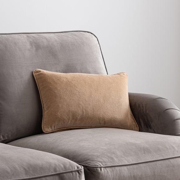 Clara Cotton Velvet Rectangle Cushion - image 1