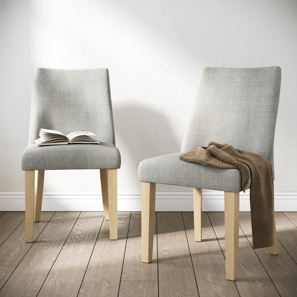 Cara Set of 2 Dining Chairs, Luna Fabric - image 1