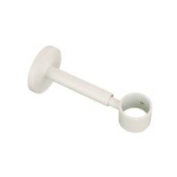 Trinity Ribbed Extendable Metal Eyelet Curtain Pole - thumbnail 4