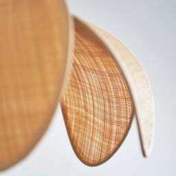 Petal Rattan Easy Fit Pendant Shade - thumbnail 3