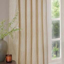 Yard Hebden Striped Eyelet Curtains (Blackout Available) - thumbnail 4