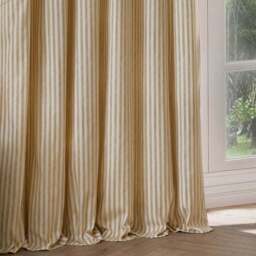 Yard Hebden Striped Eyelet Curtains (Blackout Available) - thumbnail 5