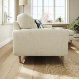 Sven Chunky Chenille Large Corner Chaise Sofa - thumbnail 2