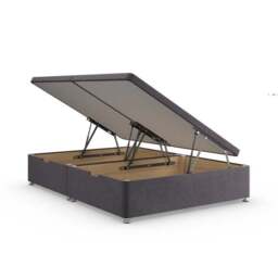 Luxury Side Ottoman Bed Frame, Velvet - thumbnail 6