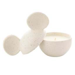 Disney Mickey White Ceramic Lychee & Pear Candle - thumbnail 2