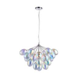 Return - Vogue Moline 6 Light Chandelier, Chrome - thumbnail 5