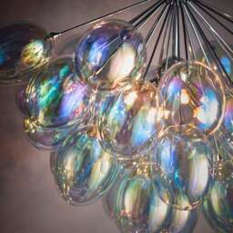 Return - Vogue Moline 6 Light Chandelier, Chrome - thumbnail 3