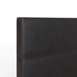Side Lift Ottoman Bed, Faux Leather - thumbnail 6