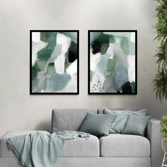Set of 2 Aegean Waters Framed Prints - image 1
