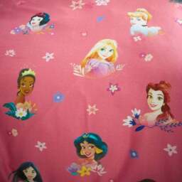 Pink Disney Princess 100% Cotton Duvet Cover & Pillowcase Set - thumbnail 5