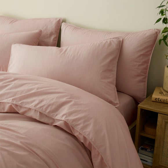Soft Washed Cotton Standard Pillowcase Pair - image 1