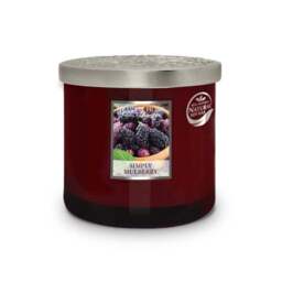 Heart and Home Ellipse Simply Mulberry Multi Wick Candle - thumbnail 2