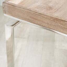 Evelyn Natural Antique Coffee Table - thumbnail 2