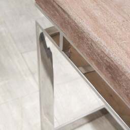 Evelyn Natural Antique Coffee Table - thumbnail 3