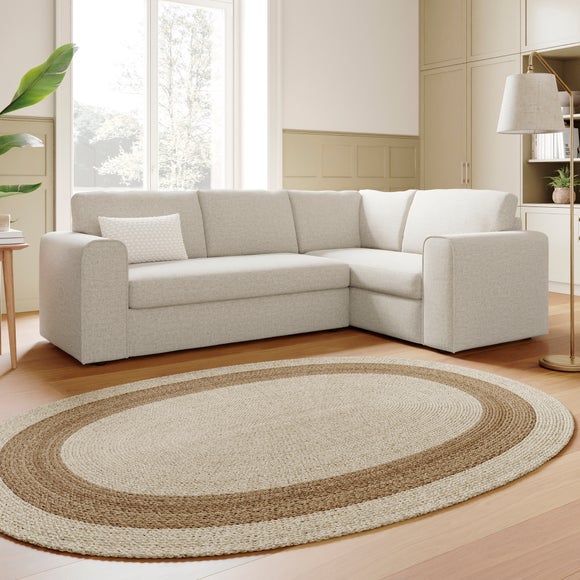 Abel Basketweave Corner Sofa - image 1