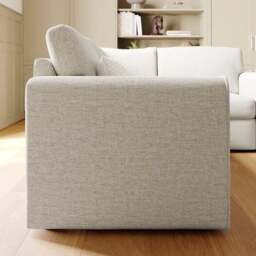 Abel Basketweave Corner Sofa - thumbnail 3