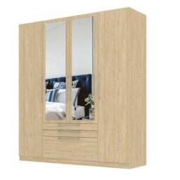Foster 4 Door 3 Drawer Wardrobe - thumbnail 6