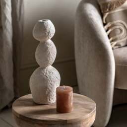 Sable Large Pebble Candle Holder - thumbnail 1