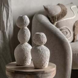 Sable Large Pebble Candle Holder - thumbnail 2
