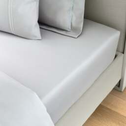 Dorma Egyptian Cotton Sateen 1200 Thread Count Fitted Sheet